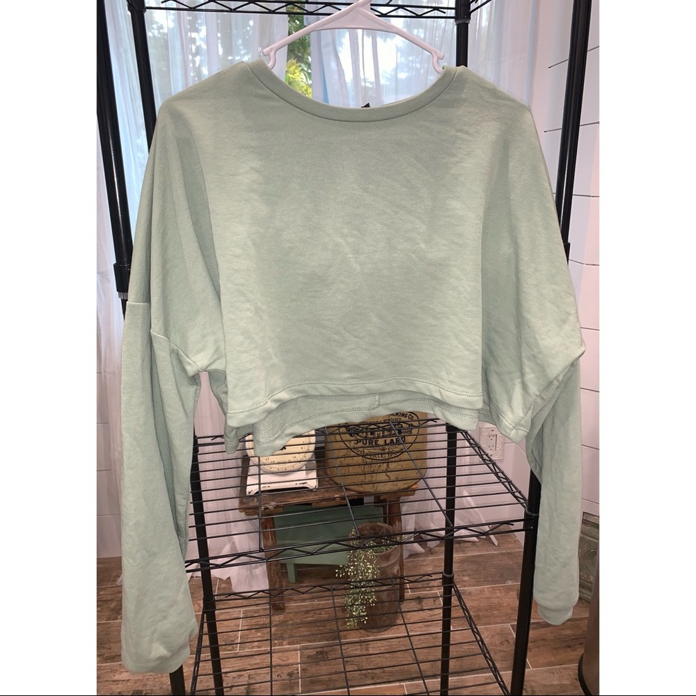 Crop hoodie